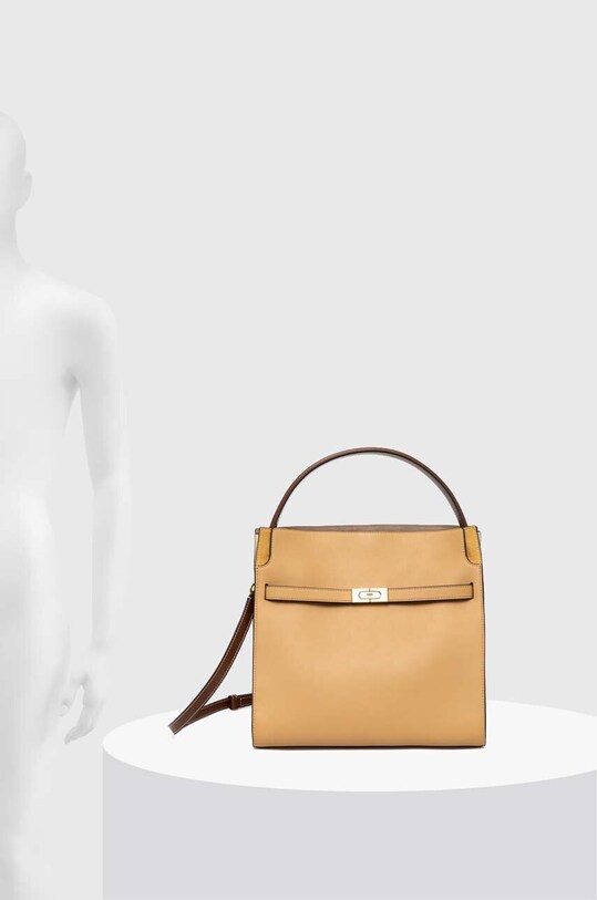 Tory Burch torebka skórzana Lee Radziwill Double 154749.200