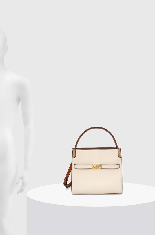Kožená kabelka Tory Burch CN Lee Radziwill Small Double 158641.122