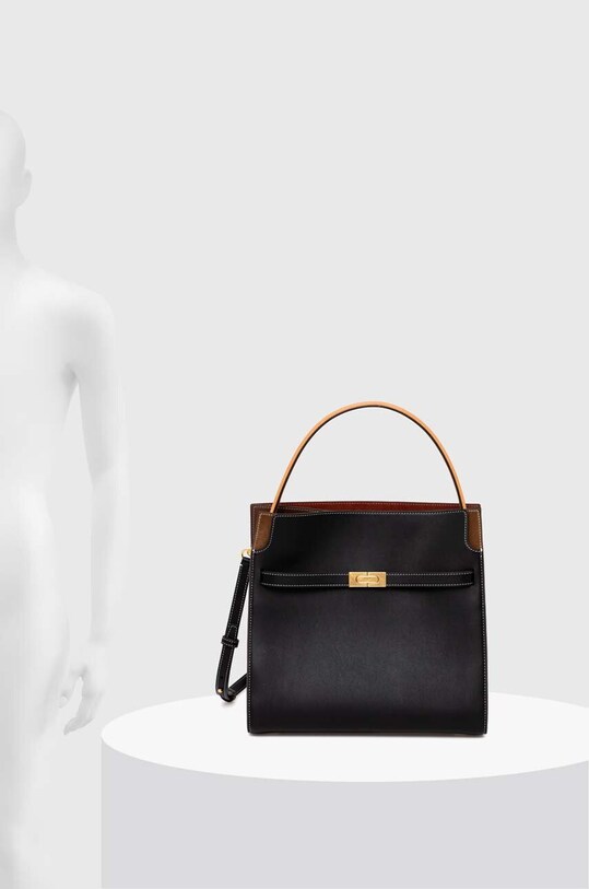 Kožená kabelka Tory Burch CN Lee Radziwill Double Bag 59533.001
