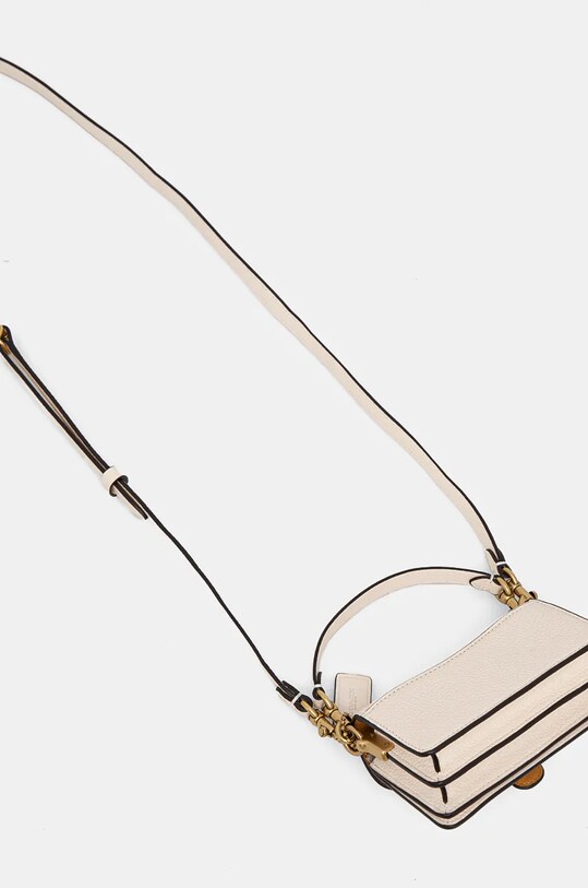 Doplnky Kožená kabelka Coach TABBY 12 CN731 biela