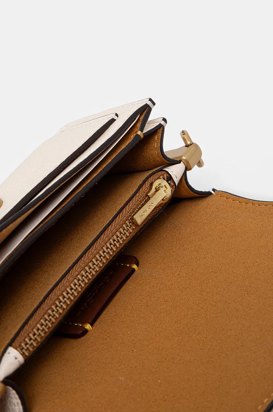 Kožená kabelka Coach TABBY 12 CN731 biela