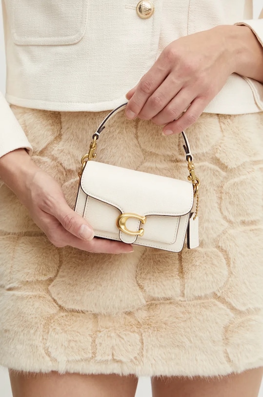 Kožená kabelka Coach TABBY 12 CN731