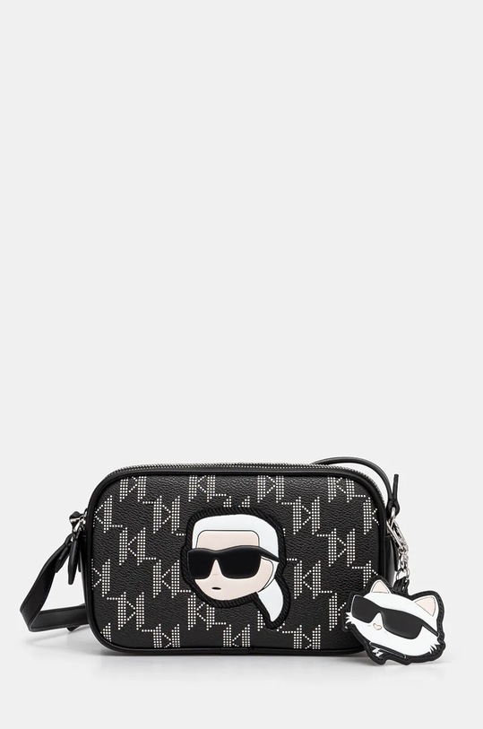 Karl Lagerfeld poseta cu modele negru 246W3066