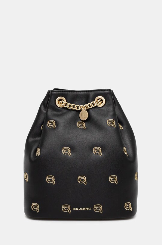 Karl Lagerfeld rucsac nu incape in A4 negru 246W3033