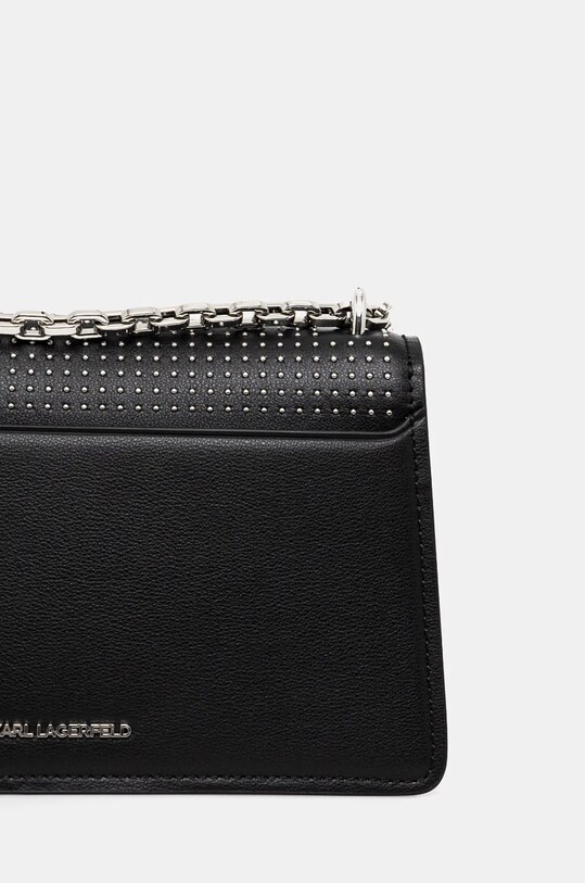 Аксесуари Шкіряна сумочка Karl Lagerfeld 246W3027 чорний