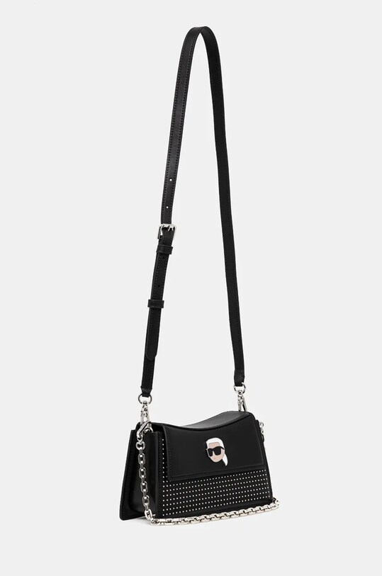 Шкіряна сумочка Karl Lagerfeld 246W3029 чорний AA00