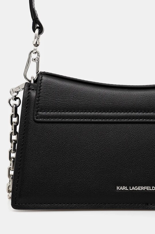 Аксесуари Шкіряна сумочка Karl Lagerfeld 246W3029 чорний