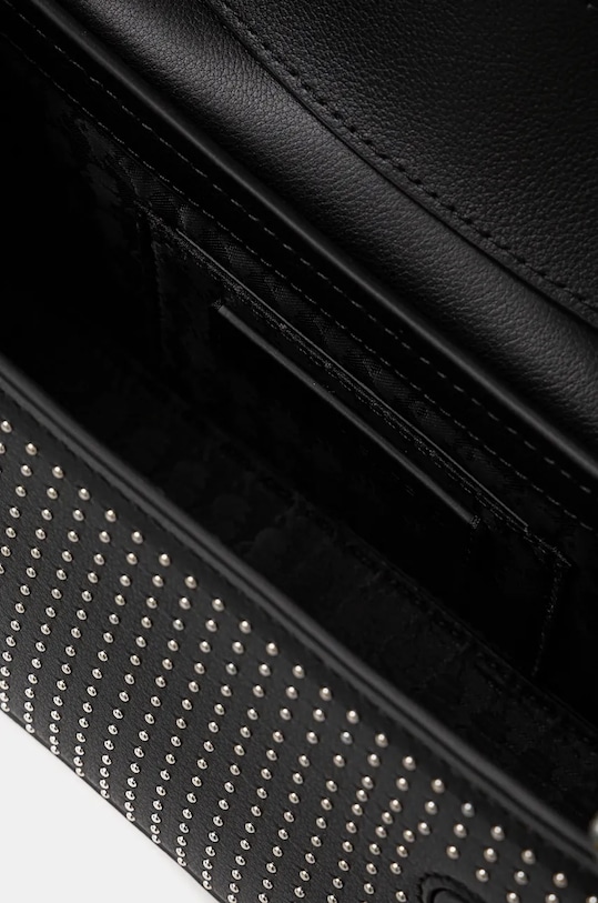 Δερμάτινη τσάντα Karl Lagerfeld 246W3029 μαύρο