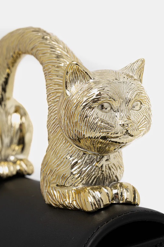 Шкіряна сумочка Karl Lagerfeld чорний 246W3079