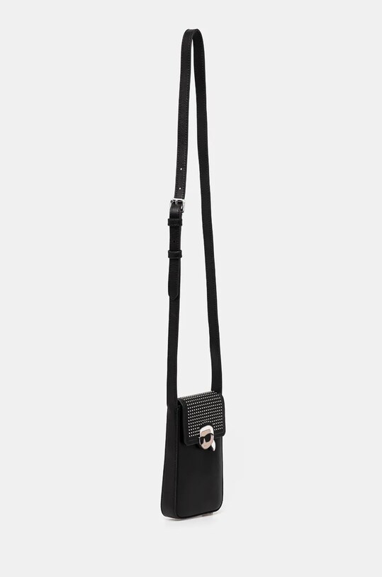 Karl Lagerfeld borseta de piele 246W3203 negru AA00