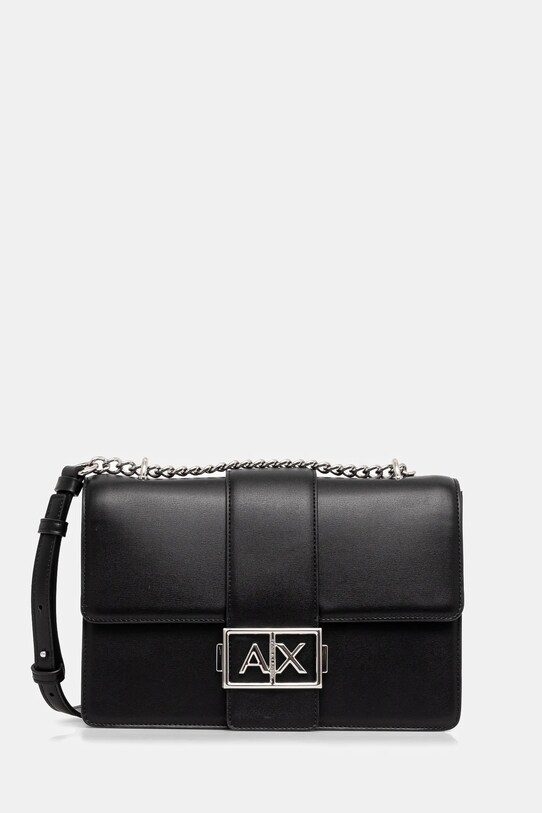 Kabelka Armani Exchange nášivka čierna XW000070.AF12039.NOS