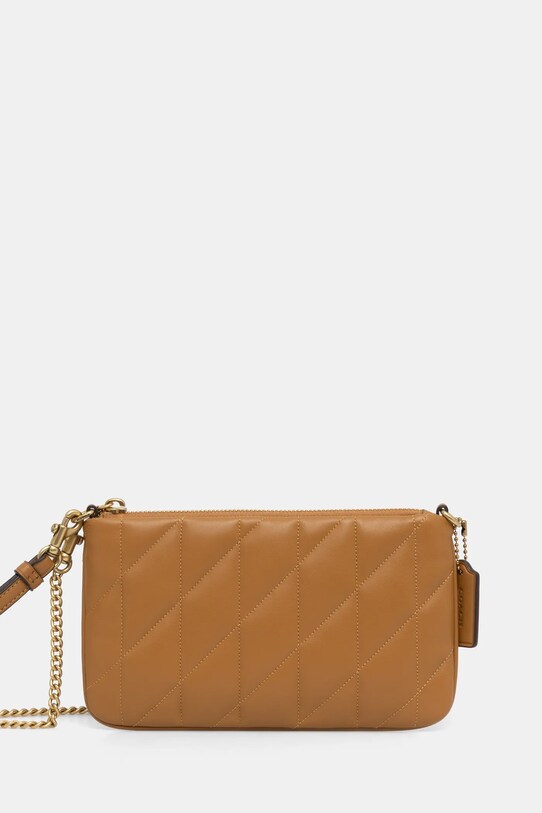 Coach poseta piele uni maro CW580