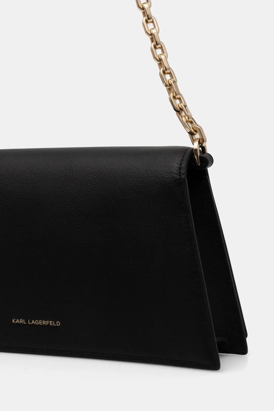 Dodaci Kožna torba Karl Lagerfeld K/SIGNATURE A1W30037 crna