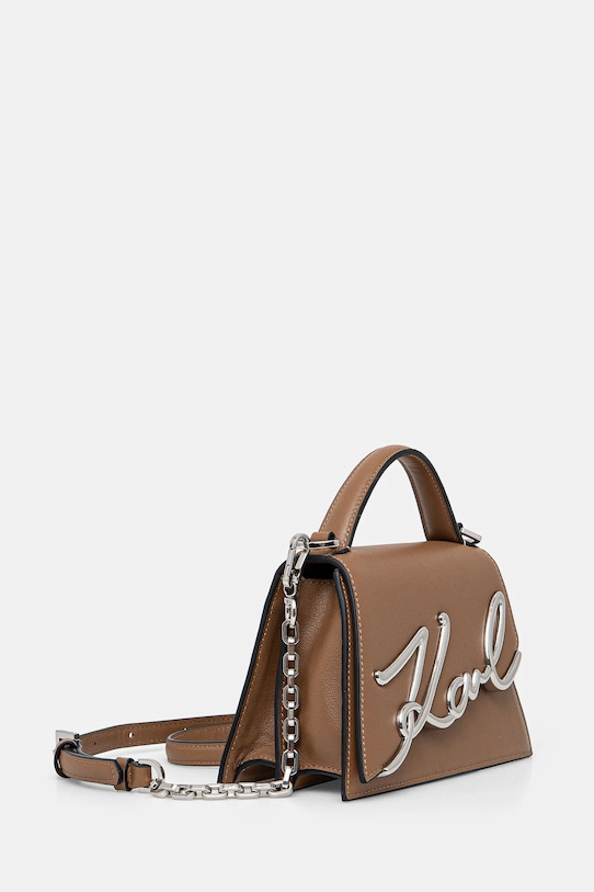 Kabelka Karl Lagerfeld K/SIGNATURE A1W30038 hnědá AA00