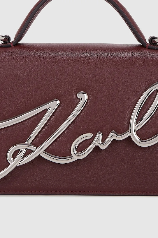 Αξεσουάρ Τσάντα Karl Lagerfeld K/SIGNATURE A1W30038 μπορντό