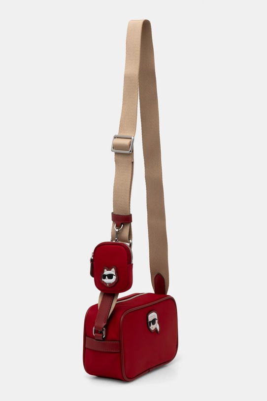 Kabelka Karl Lagerfeld IKON A1W30127 červená AA00