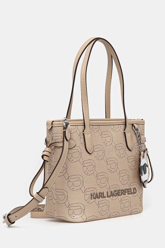 Τσάντα Karl Lagerfeld IKON A1W30134 μπεζ AA00