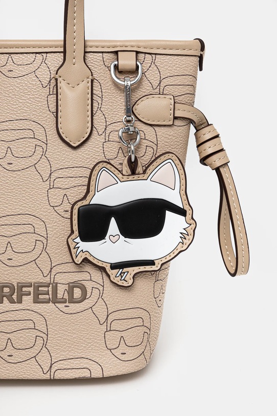 Αξεσουάρ Τσάντα Karl Lagerfeld IKON A1W30134 μπεζ