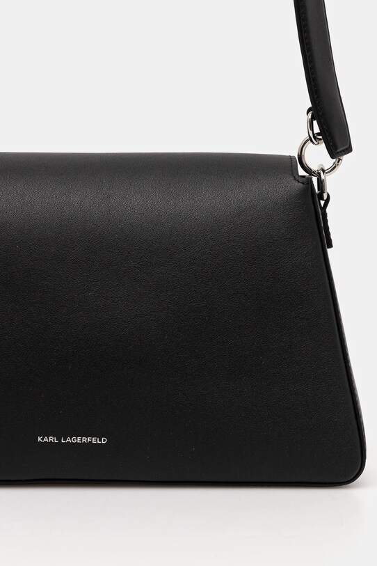 Аксесуари Шкіряна сумочка Karl Lagerfeld IKON/K A1W30154 чорний