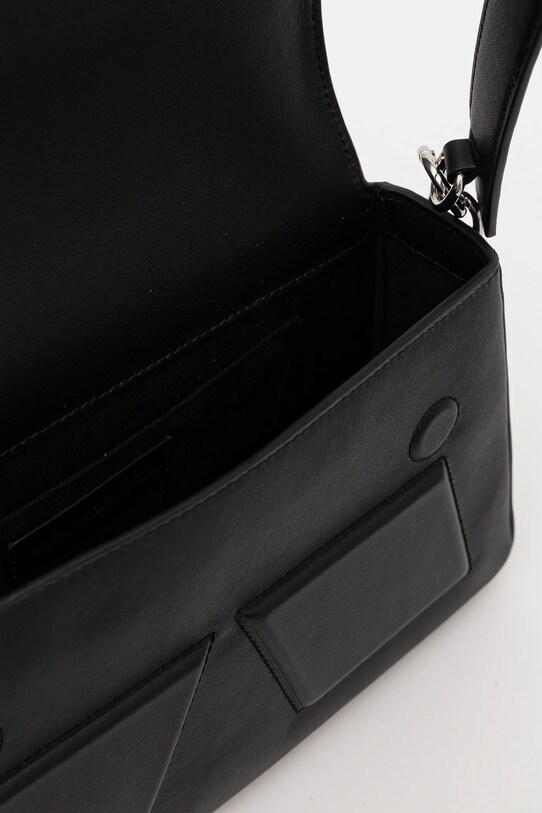 Шкіряна сумочка Karl Lagerfeld IKON/K A1W30154 чорний