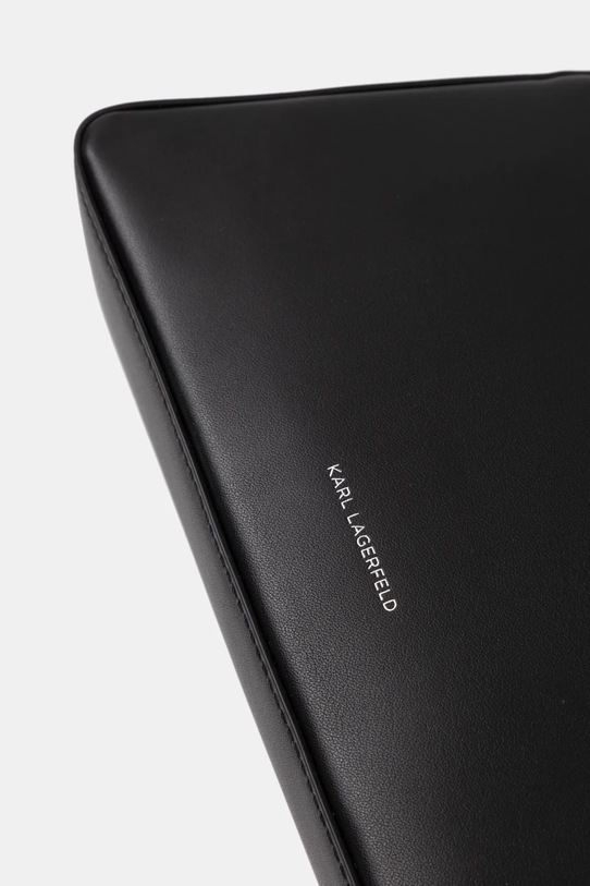 Karl Lagerfeld torebka skórzana czarny A1W30155