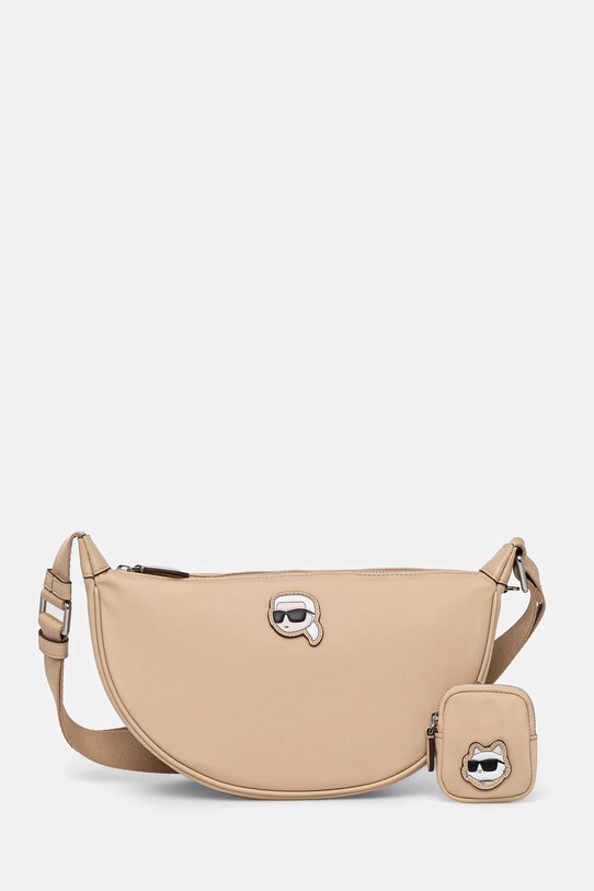 Сумочка Karl Lagerfeld аппликация бежевый A1W30386