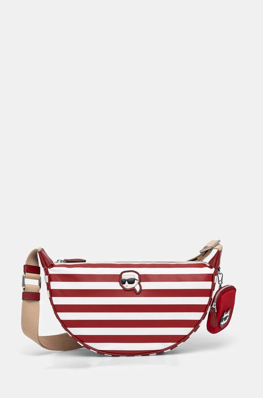 Torba Karl Lagerfeld IKON premalo za format A4 crvena A1W30386