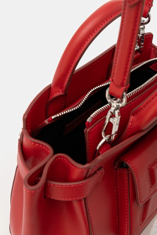 Кожаная сумочка Karl Lagerfeld A1W30443 красный