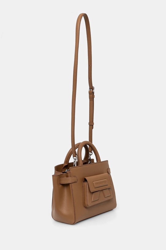 Karl Lagerfeld poseta de piele A1W30443 maro AA00