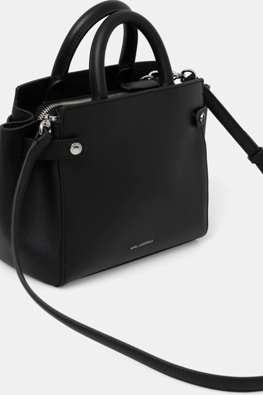 Аксесуари Шкіряна сумочка Karl Lagerfeld A1W30443 чорний