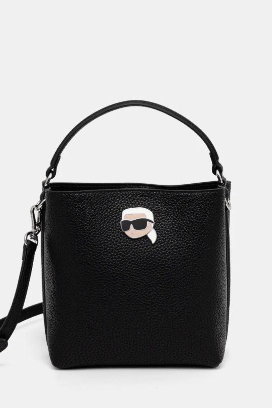 Karl Lagerfeld torebka aplikacja czarny A1W30468