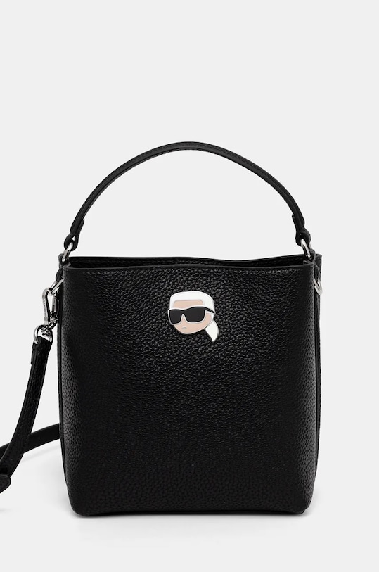 Karl Lagerfeld poseta IKON nu incape in A4 negru A1W30468