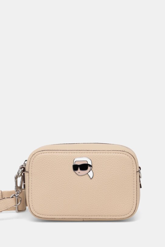 Чанта Karl Lagerfeld IKON не побира А4 бежов A1W30494