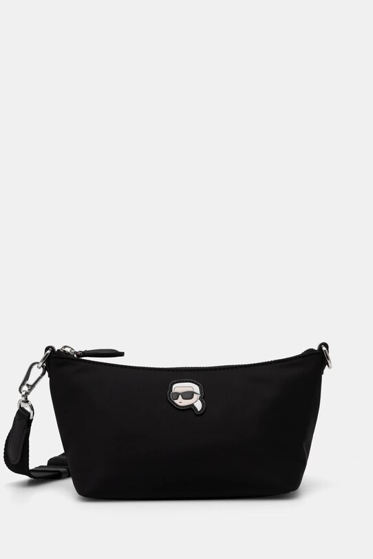 Сумочка Karl Lagerfeld гладкий чорний A1W32039