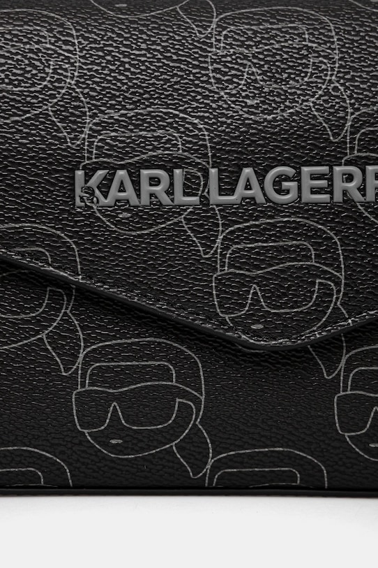 Akcesoria Karl Lagerfeld torebka IKON A1W32045 czarny