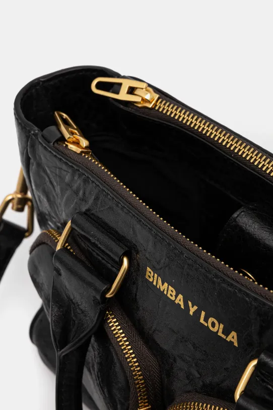 Bimba Y Lola torebka skórzana 232BBBJ7I.11000 czarny