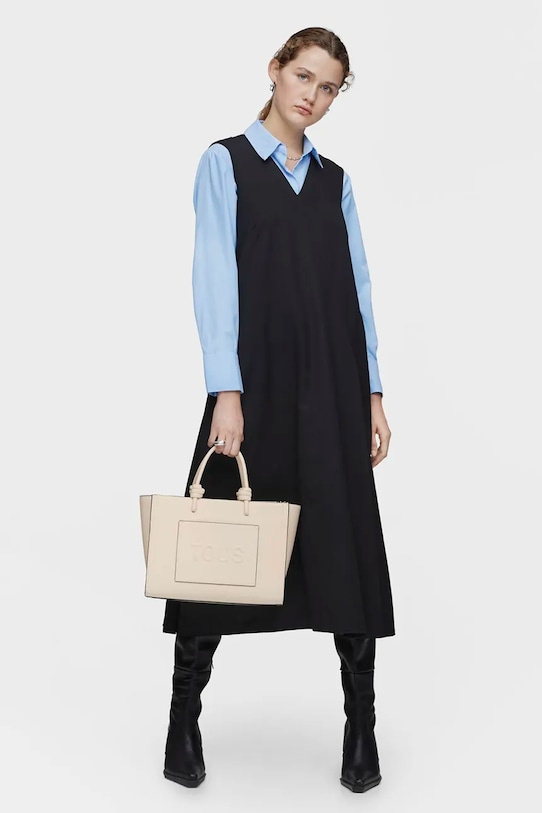 Tous geantă LA RUE NEW bej 2002025601