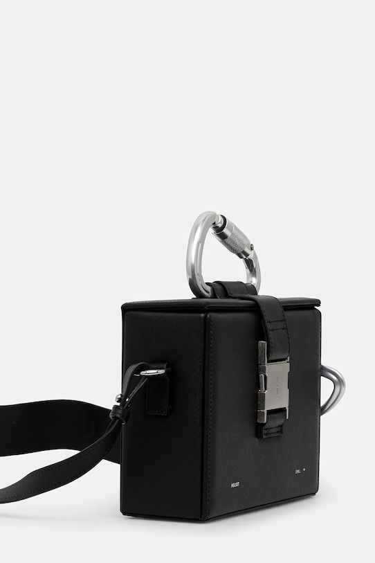 Kožená kabelka Heliot Emil SS25.15.001.BLK01.CO čierna AA00