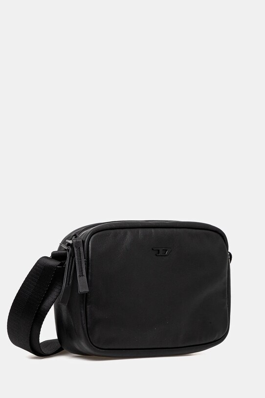 Кожаная сумочка Diesel RAVE RAVE CAMERA BAG X cross b X10242.P2809 чёрный AA00