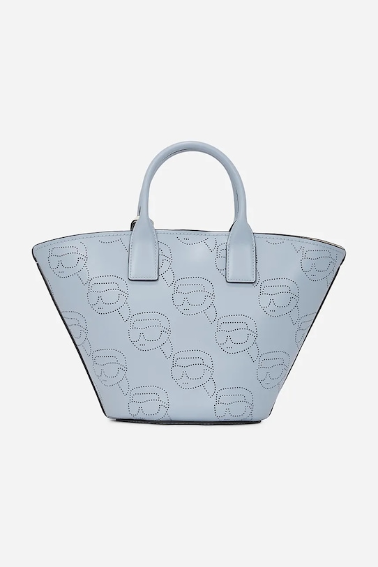 Karl Lagerfeld totebag de piele A1W30491 albastru AA00