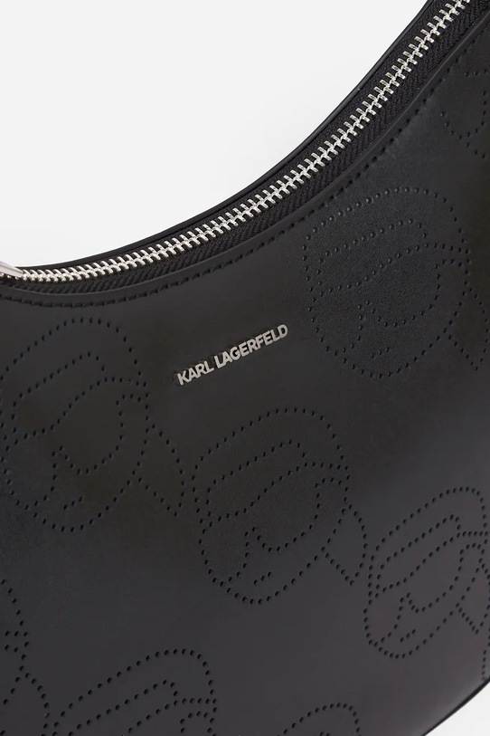 Karl Lagerfeld poseta de piele IKON negru A2W30107