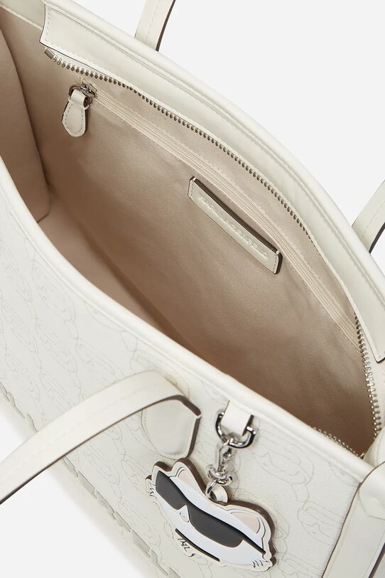 Doplnky Kabelka Karl Lagerfeld IKON A2W30190 biela