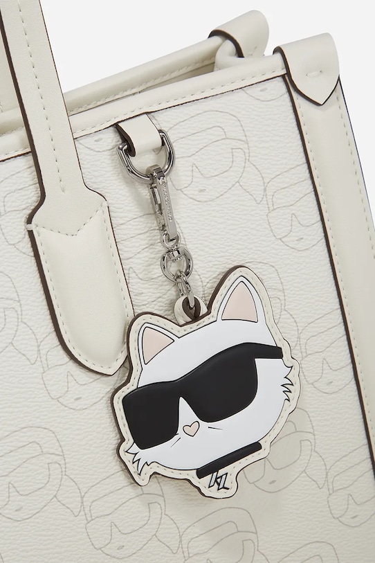 Kabelka Karl Lagerfeld IKON biela A2W30190