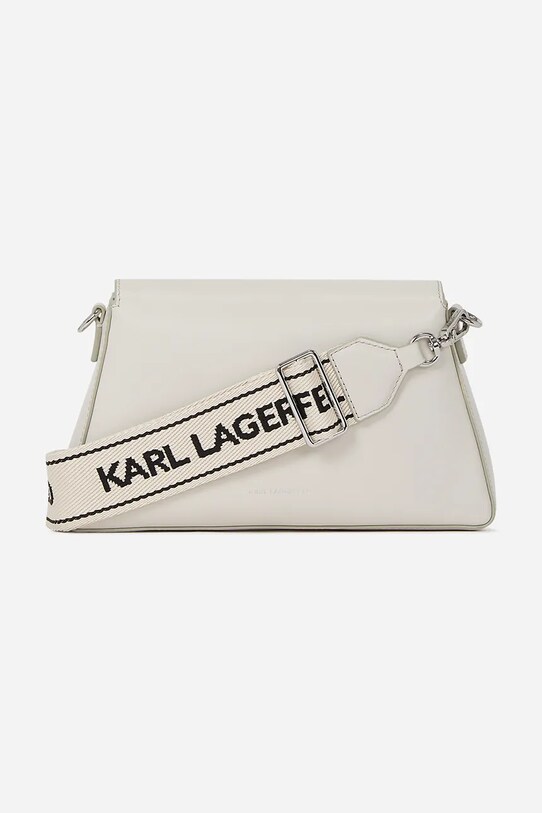 Karl Lagerfeld torebka skórzana A2W30198 biały AA00