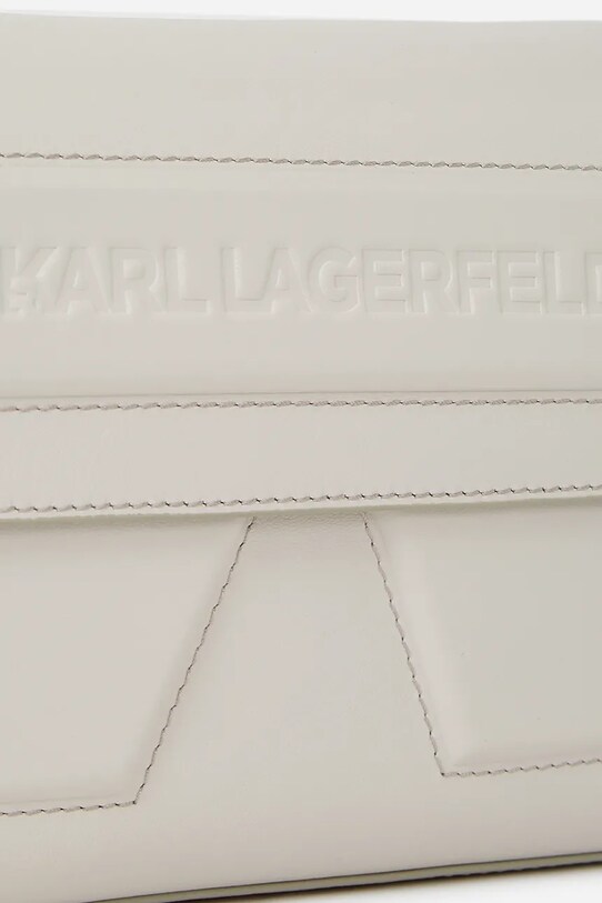 Karl Lagerfeld torebka skórzana biały A2W30198