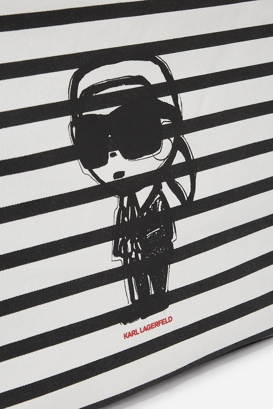 Аксессуары Хлопковая сумка Karl Lagerfeld IKON A2W50001 чёрный