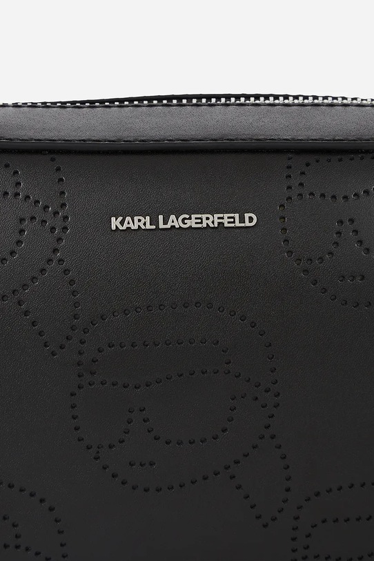 Karl Lagerfeld poseta de piele IKON negru A2W30066