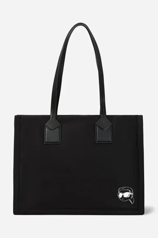 Karl Lagerfeld torebka mieści A4 czarny A2W30175