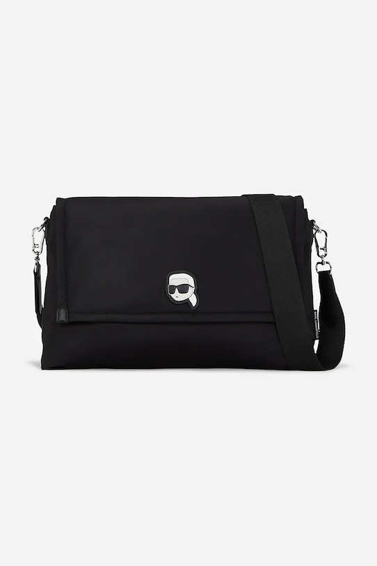 Karl Lagerfeld torebka nie mieści A4 czarny A2W30185