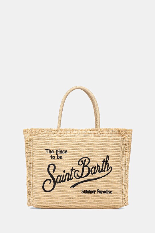 MC2 Saint Barth borsetta tessile beige VANI021